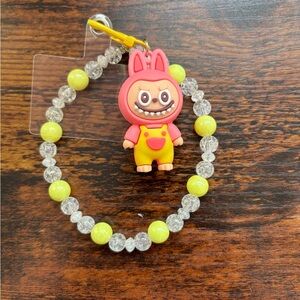 NWT Colorful Labubu Cellphone Charm